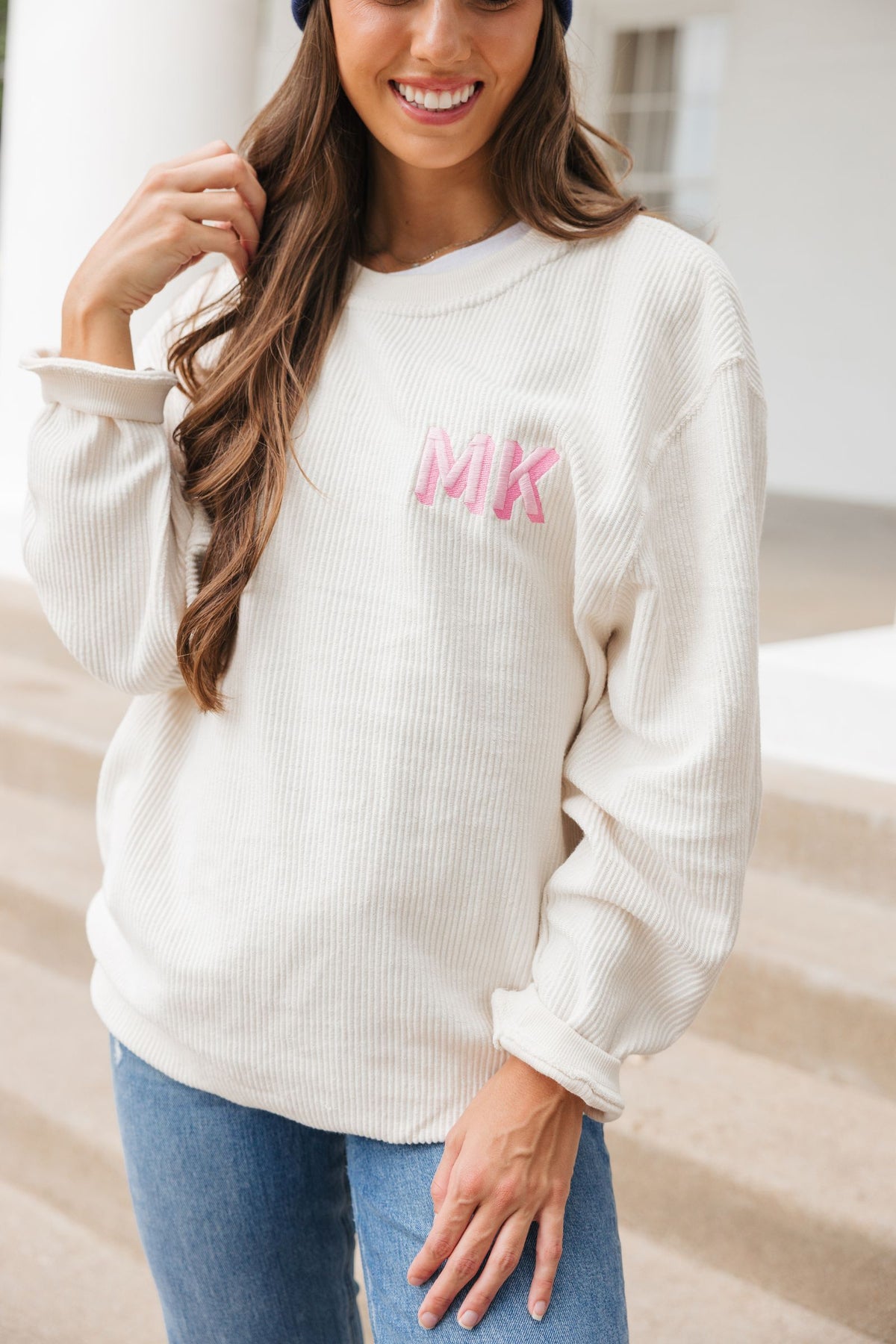 Mk sweatshirt womens hot sale