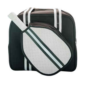 Striped Monogram Pickleball Bag