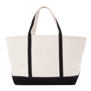 Embroidered Canvas Tote