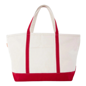 Embroidered Canvas Tote