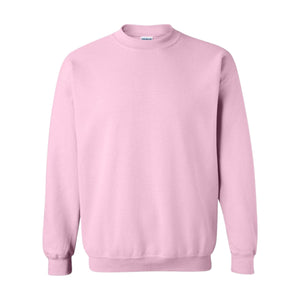 Soft light pink sweatshirt combining comfort and subtle elegance, featuring a warm fleece interior for everyday wear.