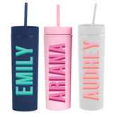 Custom Name 16 oz Matte Tumbler