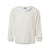 Embroidered Collar/Sleeve Corded Sweatshirt