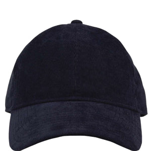 Embroidered Corduroy Baseball Hat