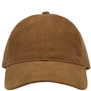 Embroidered Corduroy Baseball Hat