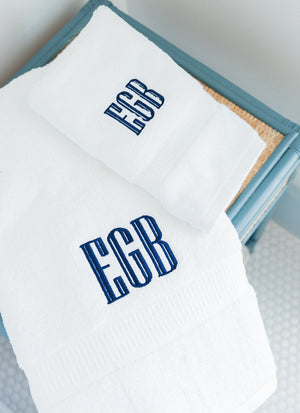 Embroidered Guest Towels