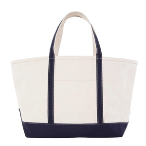 Embroidered Mahjong Canvas Tote