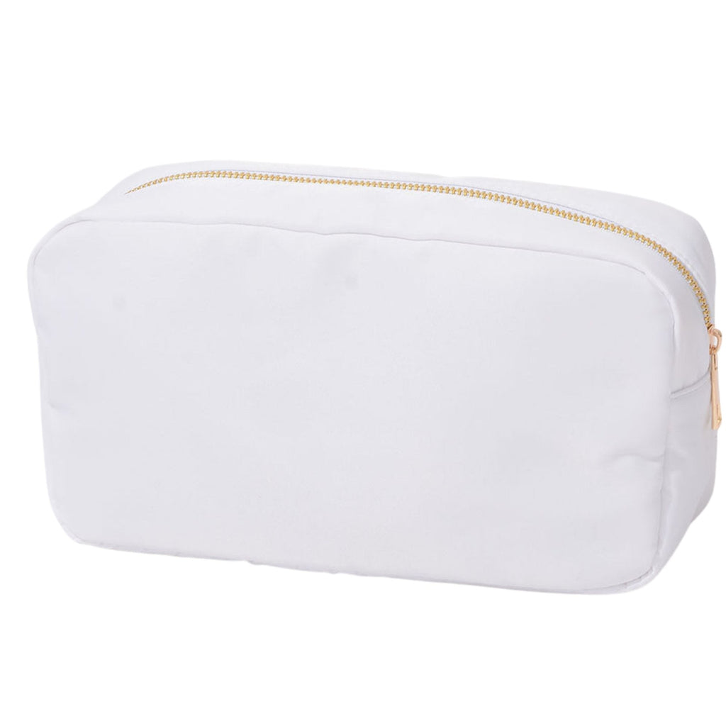 Embroidered Mahjong Large Nylon Pouch