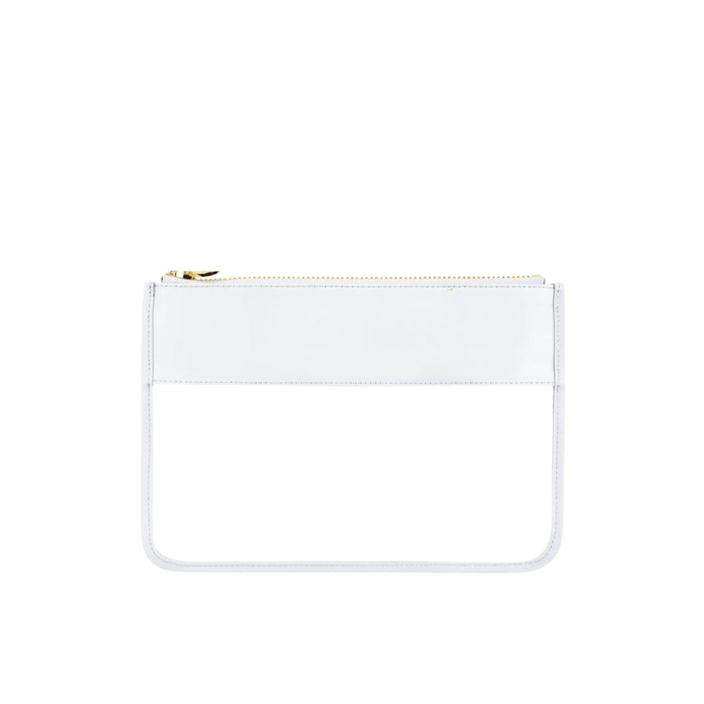 Embroidered Mahjong Nylon Clear Pouch