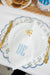 Embroidered Monogram Dinner Napkin Set