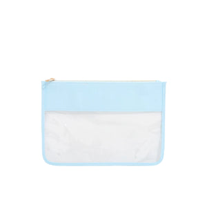 Embroidered Nylon Clear Pouch