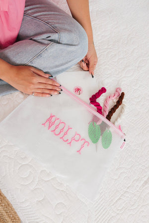 Embroidered Pool Bag