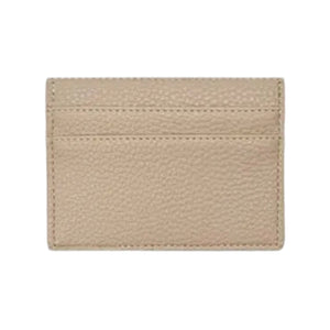 Leather Cardholder with Gold Foil Monogram