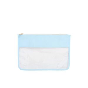 Embroidered Nylon Clear Pouch