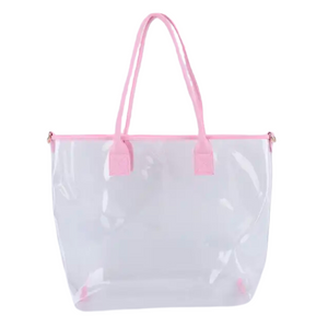 Monogrammed Clear Tote Bag