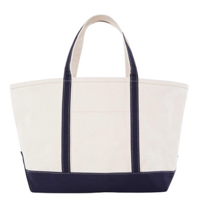 Embroidered Canvas Tote