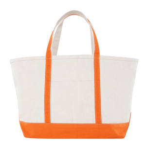 Embroidered Canvas Tote