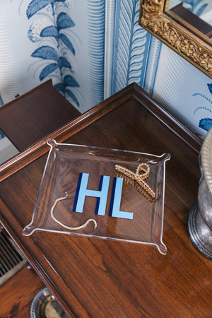 Shadow Monogram Acrylic Tray