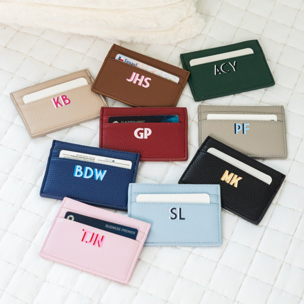 Shadow Monogram Leather Cardholder