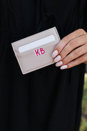 Shadow Monogram Leather Cardholder