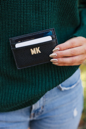 Shadow Monogram Leather Cardholder