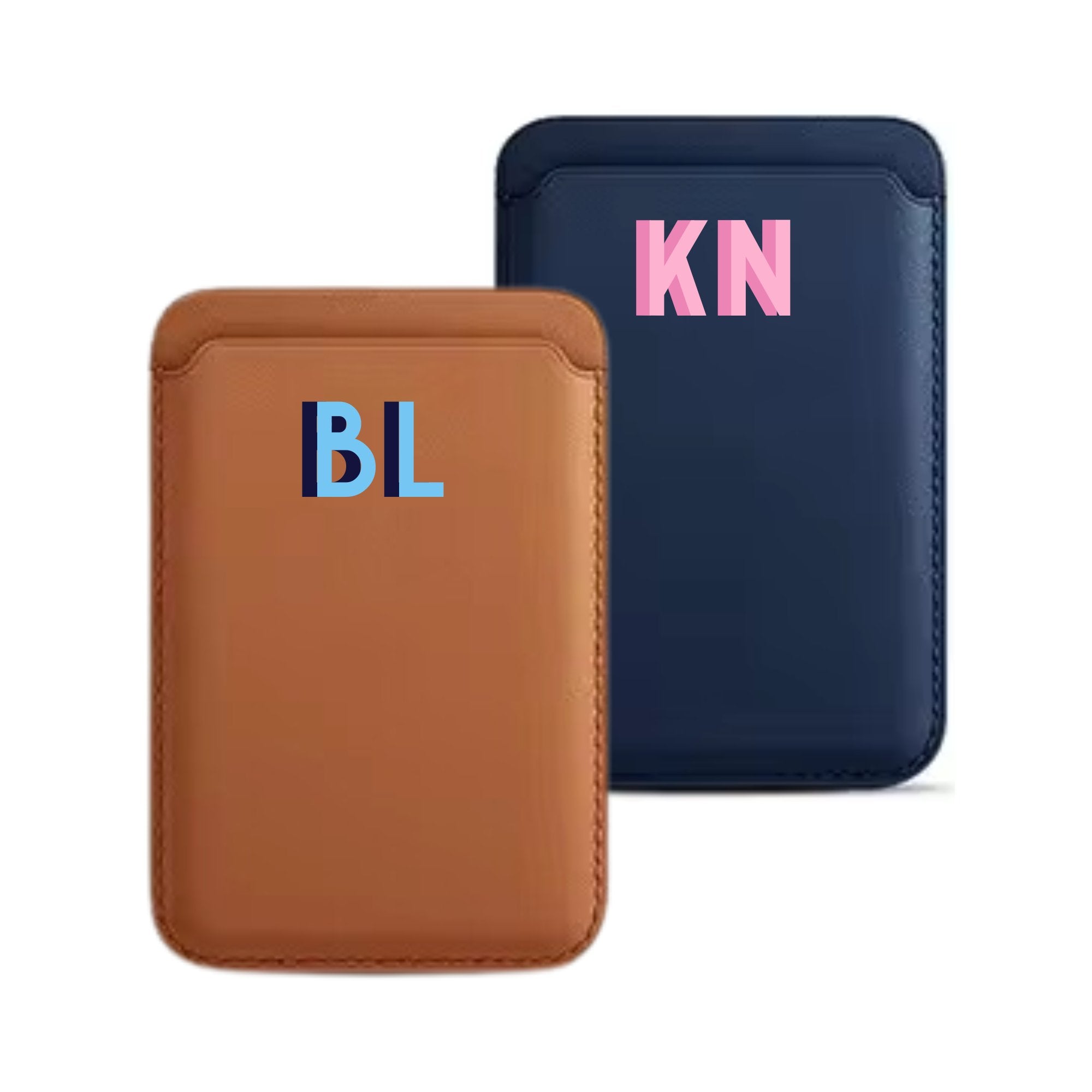 Shadow Monogram Magnetic Leather Phone Wallet