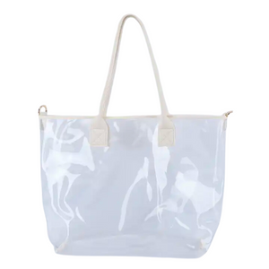 Monogrammed Clear Tote Bag