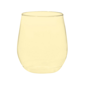 Monogrammed 14 oz Colored Stemless Wine Glass (Set of 4)