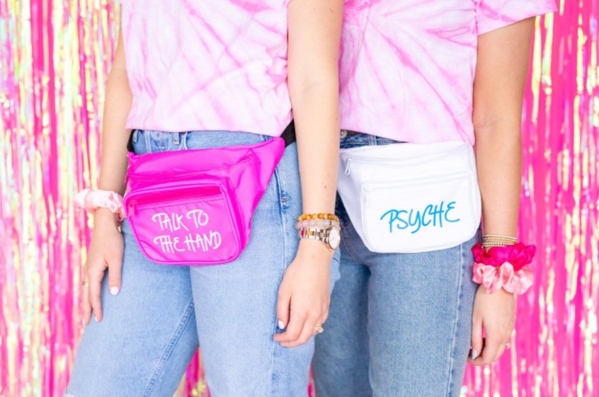 Custom Fanny Packs! Sassy, sarcastic, funny waist bags. Great gift,  birthday present, bachelorette fannies/unique customizable/personalized!