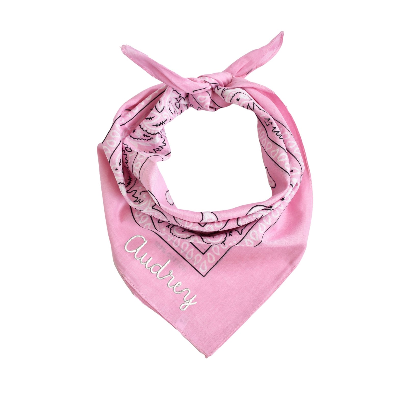 Customized Bandanas - Sprinkled With Pink