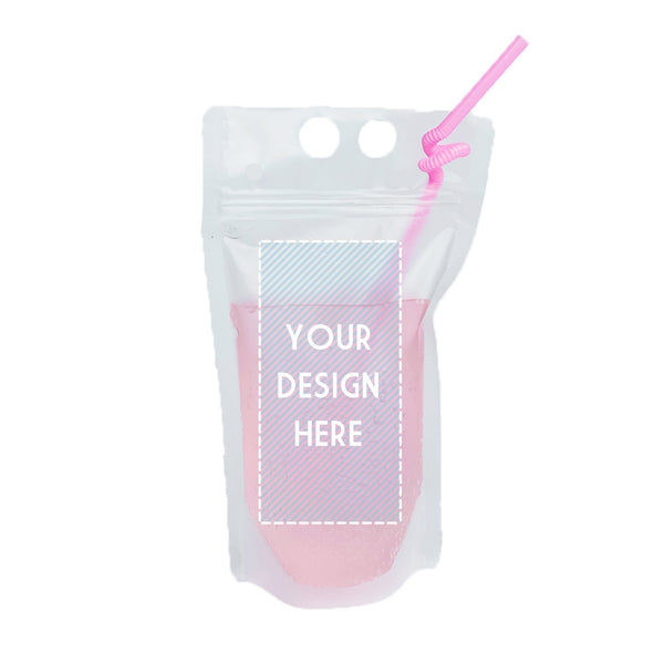 Custom printed drink pouches best sale