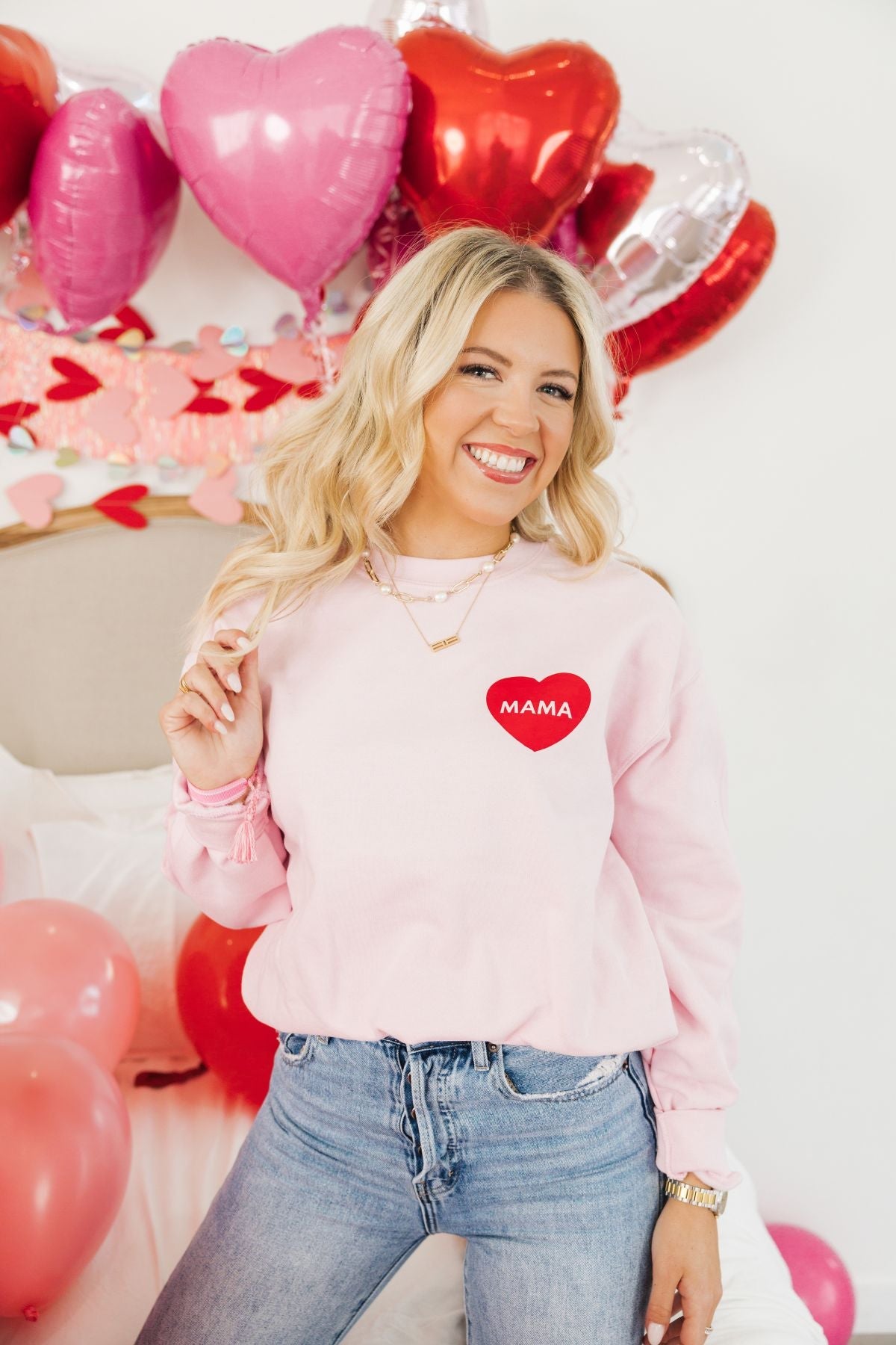 Custom Heart Sweatshirt