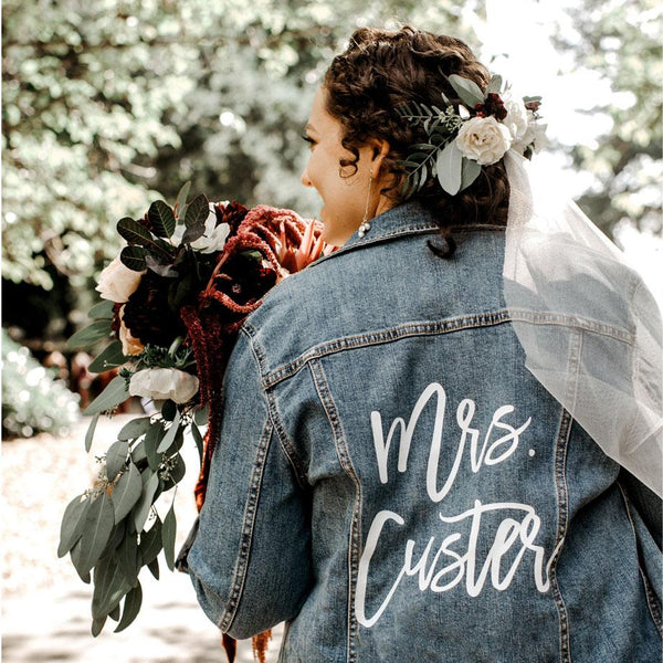 Circle Monogram Jean Jacket