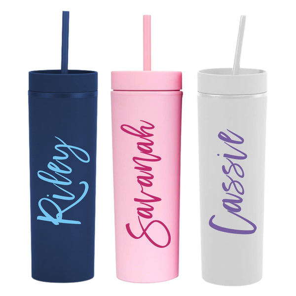 Y2K Font Custom Name 50 Oz Tumbler With Handle and Straw 