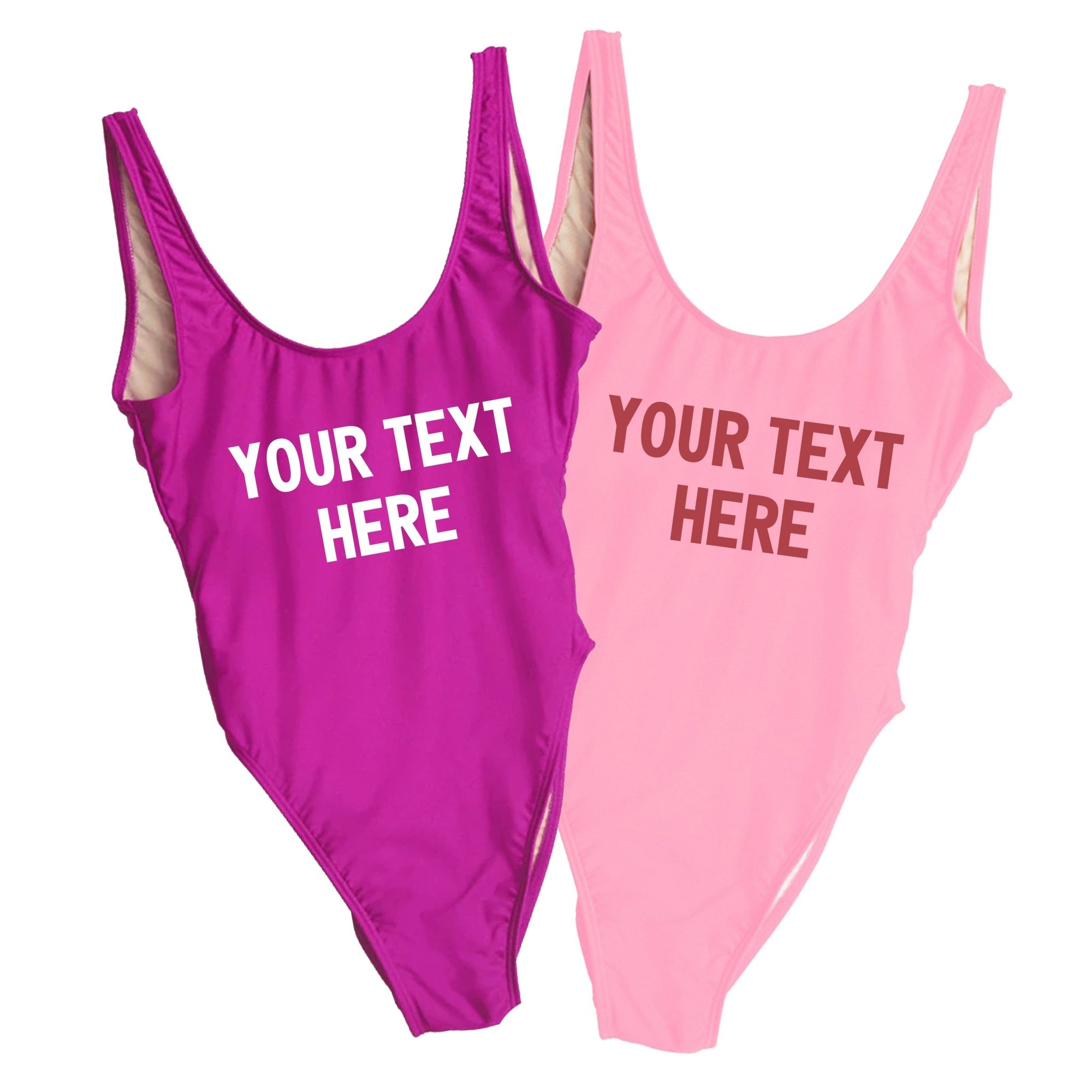 Customized Swimsuits for Women - Sprinkled With Pink