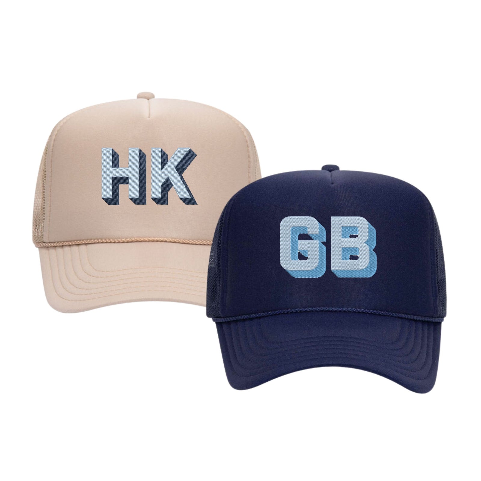 Monogrammed hats deals