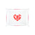 Heart Monogram Acrylic Tray