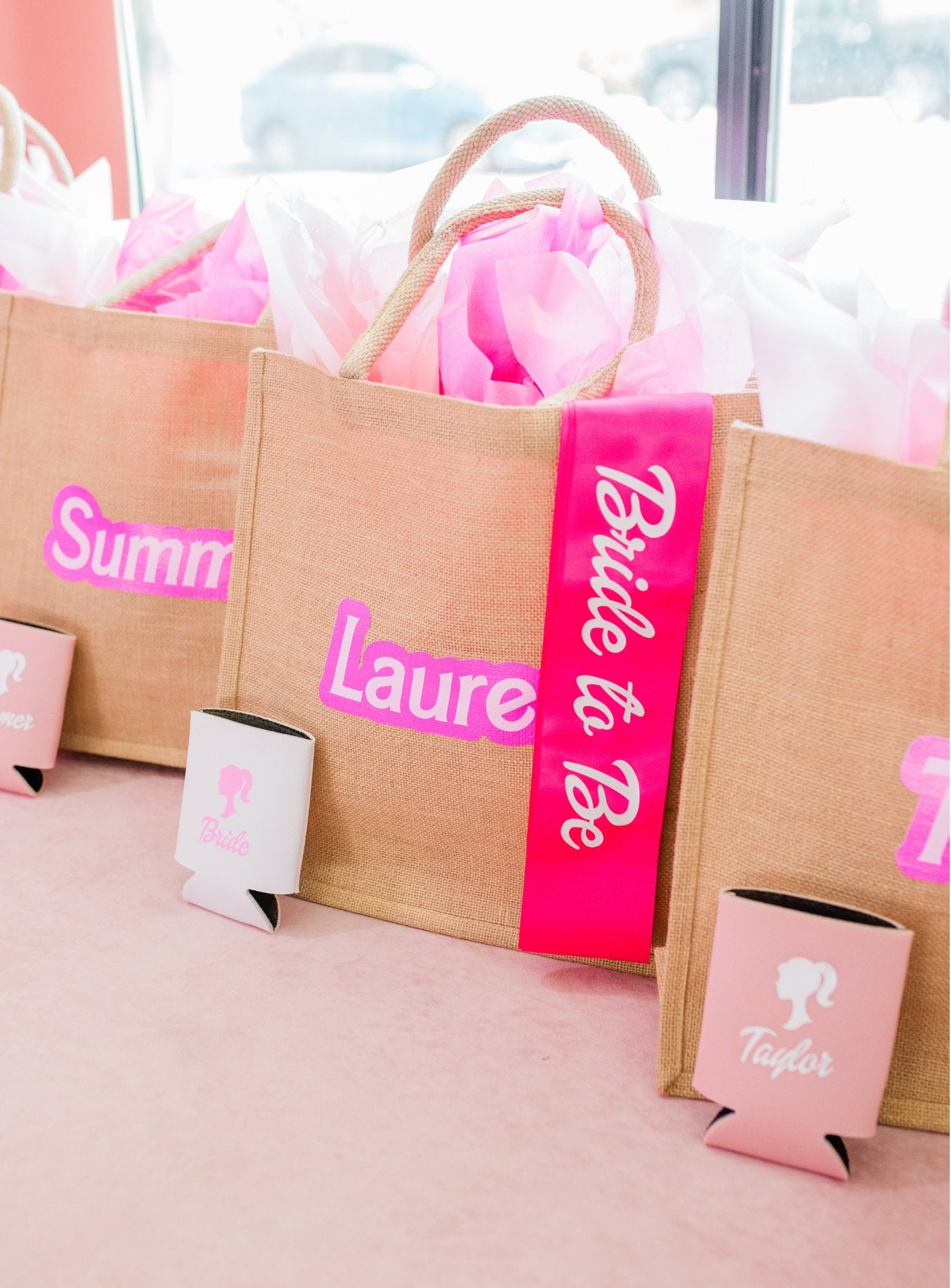 Bachelorette Party Favor Bags, Barbie Bachelorette