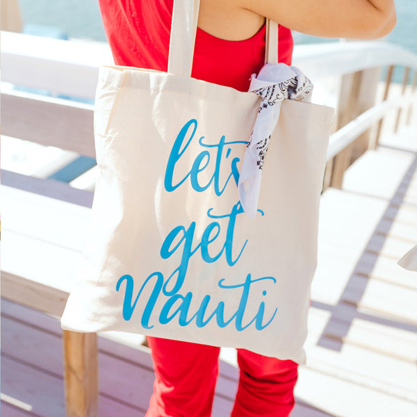 Bright Vinyl Tote Bag