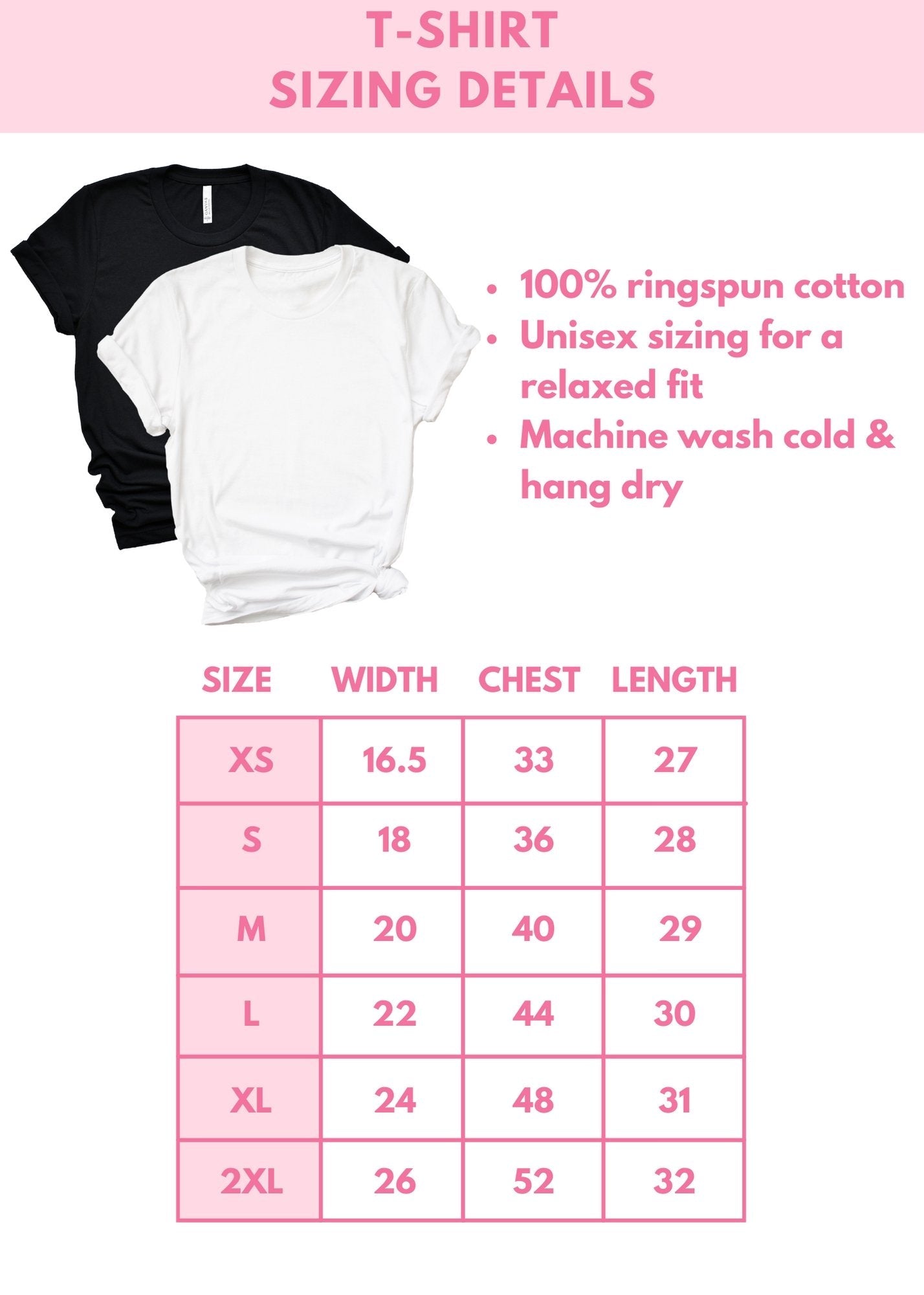 Girls 2024 shirt sizes