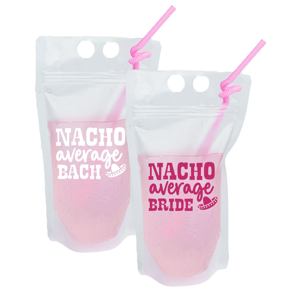 Nacho Average Bride / Bach Party Pouch - Sprinkled With Pink #bachelorette #custom #gifts