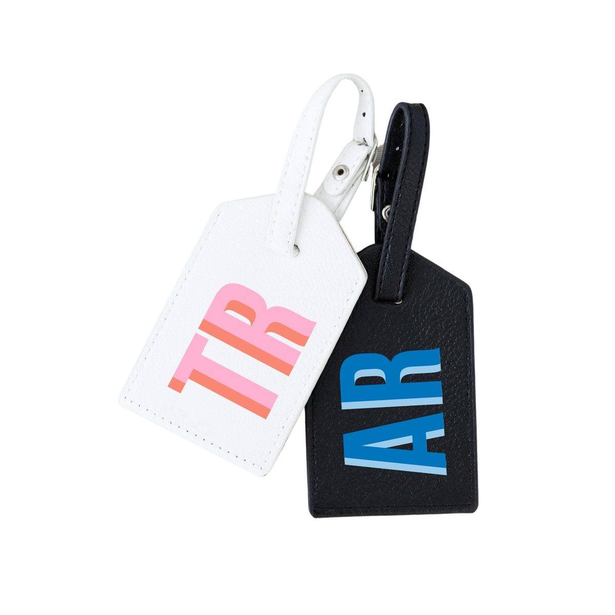 BÉIS 'The Passport & Luggage Tag Set' in Pink - Luggage Tag