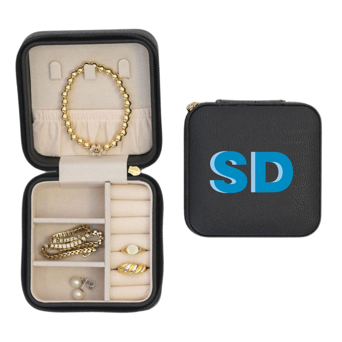 Personalized Jewelry Box Jewelry Storage Jewelry Travel 