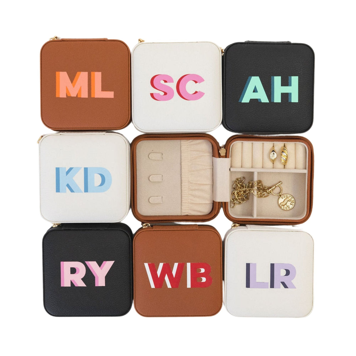 Cowgirl Jewelry Box, Punchy Cowboy Jewelry Travel Case, Need More Cowboys,  Purse Jewelry Holder. Monogram Personalized Jewelry Travel Case
