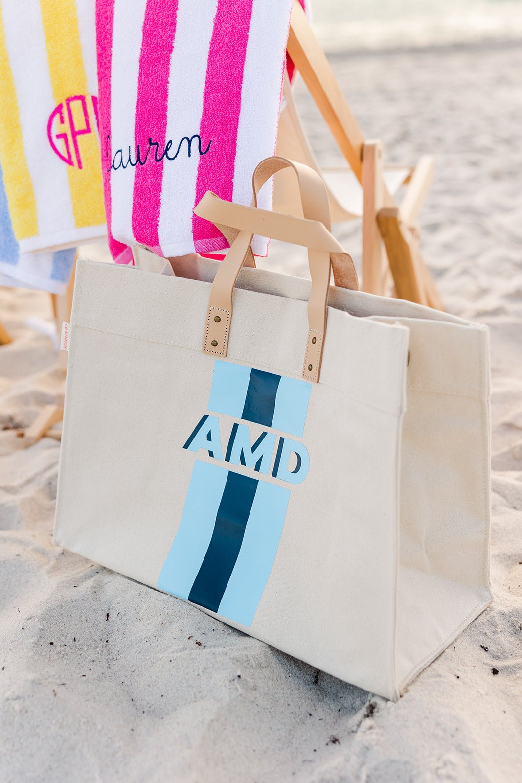 Personalized Tote Bags - Sprinkled With Pink