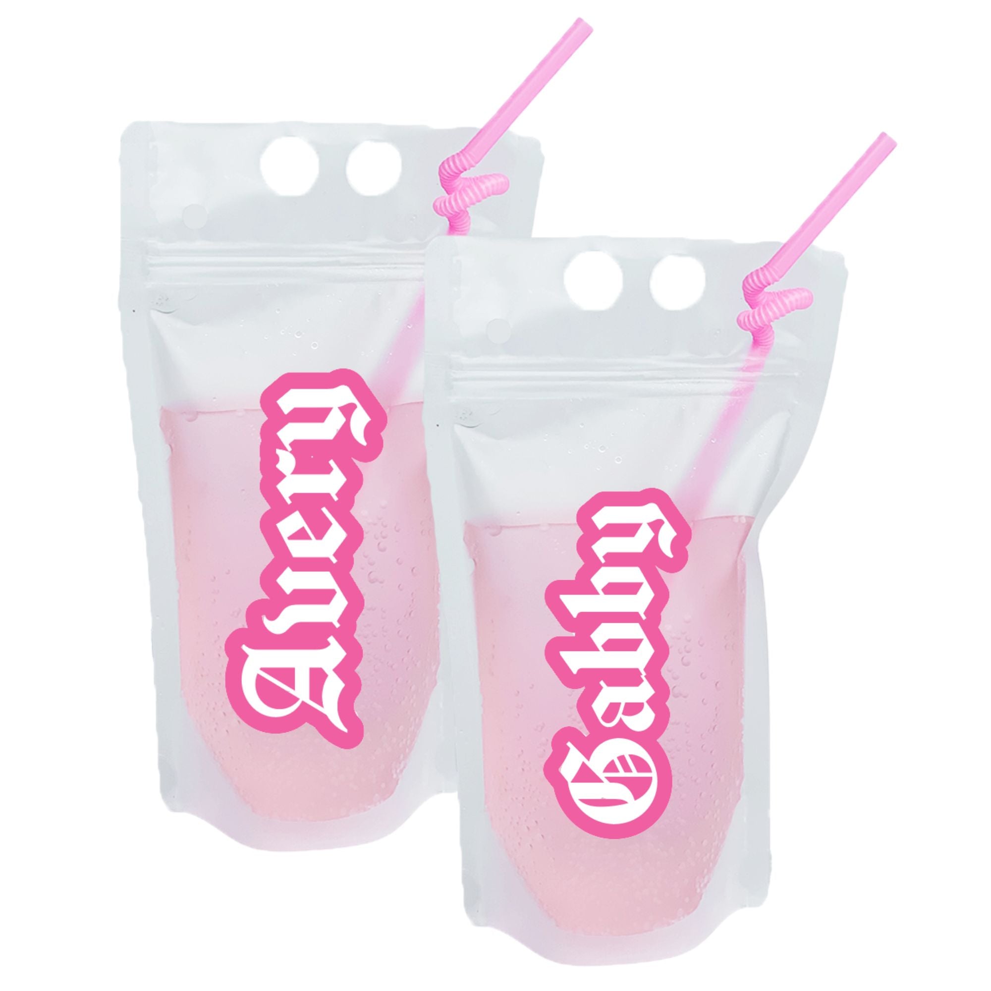 Name Party Drink Pouch – Hello Harper